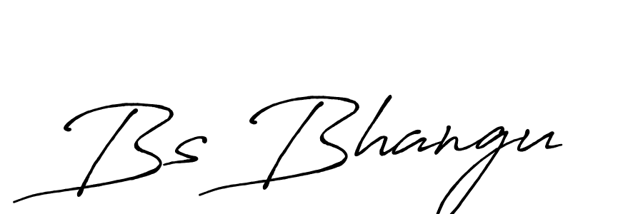 It looks lik you need a new signature style for name Bs Bhangu. Design unique handwritten (Antro_Vectra_Bolder) signature with our free signature maker in just a few clicks. Bs Bhangu signature style 7 images and pictures png