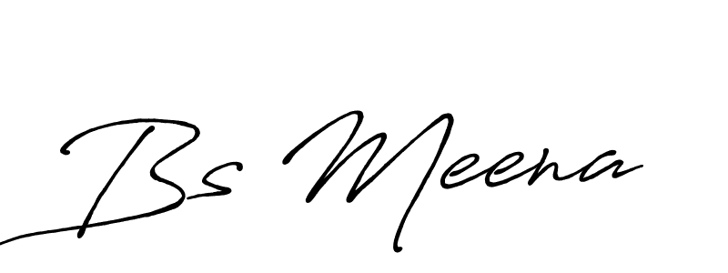 This is the best signature style for the Bs Meena name. Also you like these signature font (Antro_Vectra_Bolder). Mix name signature. Bs Meena signature style 7 images and pictures png