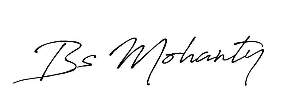 Make a beautiful signature design for name Bs Mohanty. Use this online signature maker to create a handwritten signature for free. Bs Mohanty signature style 7 images and pictures png