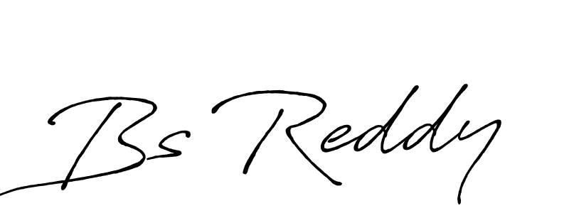 Bs Reddy stylish signature style. Best Handwritten Sign (Antro_Vectra_Bolder) for my name. Handwritten Signature Collection Ideas for my name Bs Reddy. Bs Reddy signature style 7 images and pictures png
