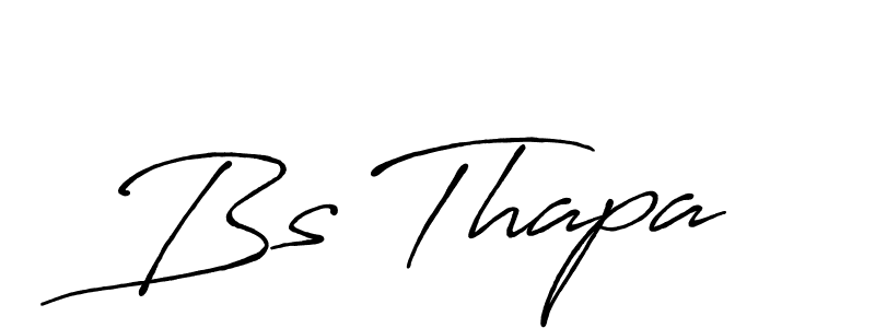 Make a beautiful signature design for name Bs Thapa. Use this online signature maker to create a handwritten signature for free. Bs Thapa signature style 7 images and pictures png