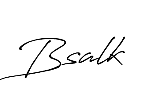 Make a beautiful signature design for name Bsalk. Use this online signature maker to create a handwritten signature for free. Bsalk signature style 7 images and pictures png