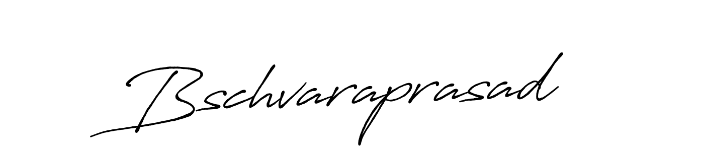 It looks lik you need a new signature style for name Bschvaraprasad. Design unique handwritten (Antro_Vectra_Bolder) signature with our free signature maker in just a few clicks. Bschvaraprasad signature style 7 images and pictures png