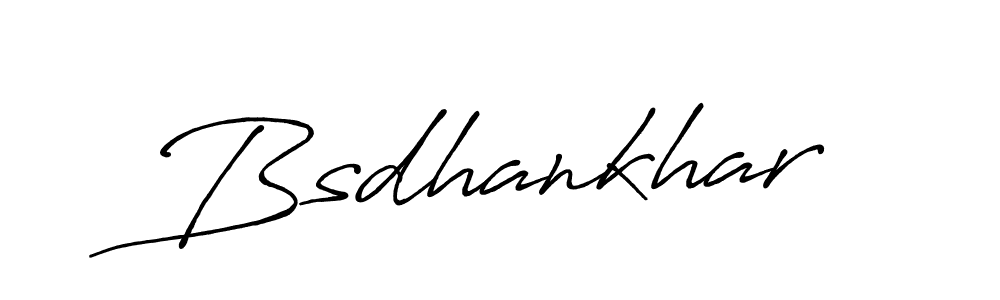 How to make Bsdhankhar signature? Antro_Vectra_Bolder is a professional autograph style. Create handwritten signature for Bsdhankhar name. Bsdhankhar signature style 7 images and pictures png