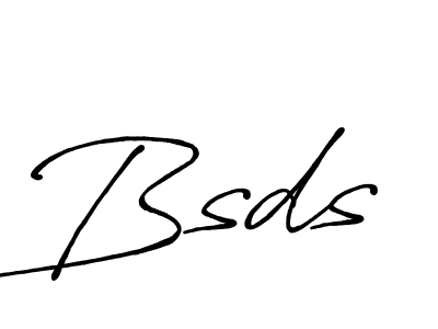 Use a signature maker to create a handwritten signature online. With this signature software, you can design (Antro_Vectra_Bolder) your own signature for name Bsds. Bsds signature style 7 images and pictures png