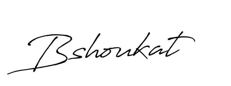 Bshoukat stylish signature style. Best Handwritten Sign (Antro_Vectra_Bolder) for my name. Handwritten Signature Collection Ideas for my name Bshoukat. Bshoukat signature style 7 images and pictures png