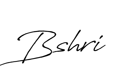 How to make Bshri name signature. Use Antro_Vectra_Bolder style for creating short signs online. This is the latest handwritten sign. Bshri signature style 7 images and pictures png
