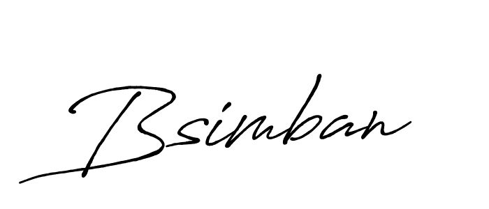 Also You can easily find your signature by using the search form. We will create Bsimban name handwritten signature images for you free of cost using Antro_Vectra_Bolder sign style. Bsimban signature style 7 images and pictures png