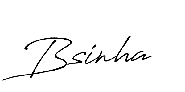 The best way (Antro_Vectra_Bolder) to make a short signature is to pick only two or three words in your name. The name Bsinha include a total of six letters. For converting this name. Bsinha signature style 7 images and pictures png