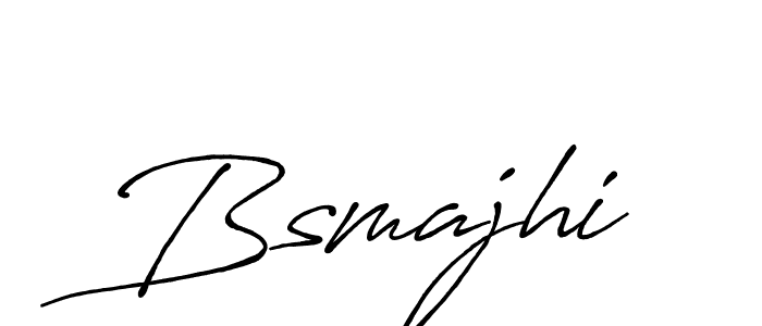 Bsmajhi stylish signature style. Best Handwritten Sign (Antro_Vectra_Bolder) for my name. Handwritten Signature Collection Ideas for my name Bsmajhi. Bsmajhi signature style 7 images and pictures png
