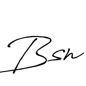 Make a beautiful signature design for name Bsn. Use this online signature maker to create a handwritten signature for free. Bsn signature style 7 images and pictures png