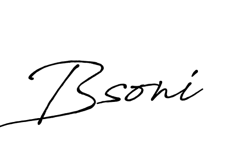 How to Draw Bsoni signature style? Antro_Vectra_Bolder is a latest design signature styles for name Bsoni. Bsoni signature style 7 images and pictures png