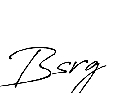 Design your own signature with our free online signature maker. With this signature software, you can create a handwritten (Antro_Vectra_Bolder) signature for name Bsrg. Bsrg signature style 7 images and pictures png