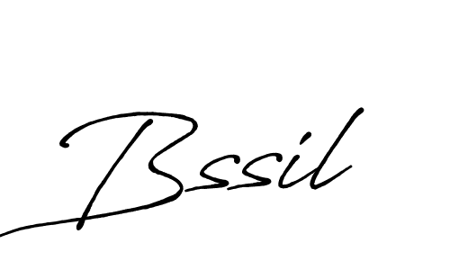 Use a signature maker to create a handwritten signature online. With this signature software, you can design (Antro_Vectra_Bolder) your own signature for name Bssil. Bssil signature style 7 images and pictures png