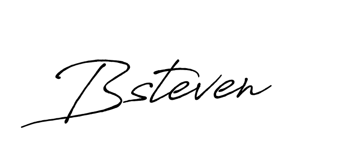 Make a beautiful signature design for name Bsteven. Use this online signature maker to create a handwritten signature for free. Bsteven signature style 7 images and pictures png