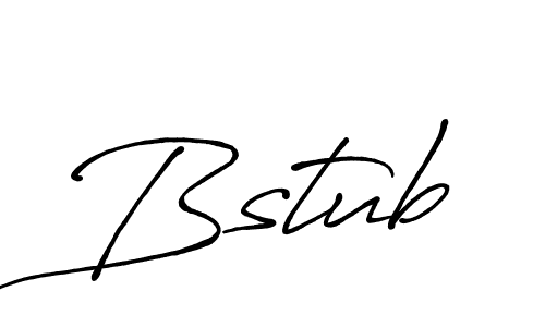 Also we have Bstub name is the best signature style. Create professional handwritten signature collection using Antro_Vectra_Bolder autograph style. Bstub signature style 7 images and pictures png