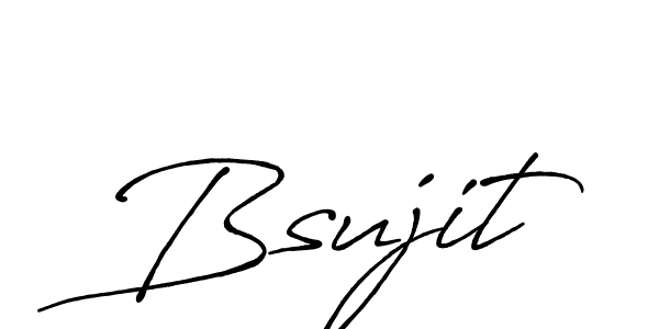 It looks lik you need a new signature style for name Bsujit. Design unique handwritten (Antro_Vectra_Bolder) signature with our free signature maker in just a few clicks. Bsujit signature style 7 images and pictures png