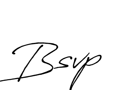 Use a signature maker to create a handwritten signature online. With this signature software, you can design (Antro_Vectra_Bolder) your own signature for name Bsvp. Bsvp signature style 7 images and pictures png