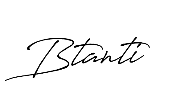 Btanti stylish signature style. Best Handwritten Sign (Antro_Vectra_Bolder) for my name. Handwritten Signature Collection Ideas for my name Btanti. Btanti signature style 7 images and pictures png