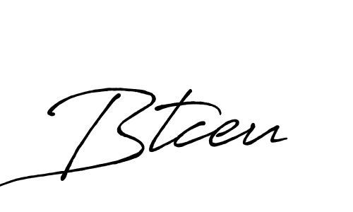 Make a beautiful signature design for name Btceu. With this signature (Antro_Vectra_Bolder) style, you can create a handwritten signature for free. Btceu signature style 7 images and pictures png