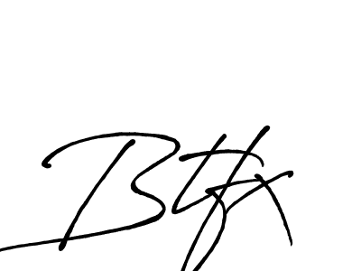 How to make Btfx name signature. Use Antro_Vectra_Bolder style for creating short signs online. This is the latest handwritten sign. Btfx signature style 7 images and pictures png