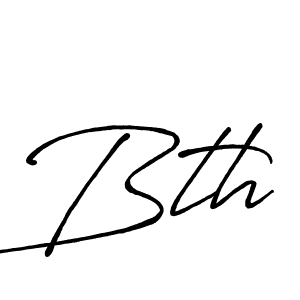 You should practise on your own different ways (Antro_Vectra_Bolder) to write your name (Bth) in signature. don't let someone else do it for you. Bth signature style 7 images and pictures png