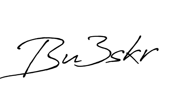 How to make Bu3skr name signature. Use Antro_Vectra_Bolder style for creating short signs online. This is the latest handwritten sign. Bu3skr signature style 7 images and pictures png