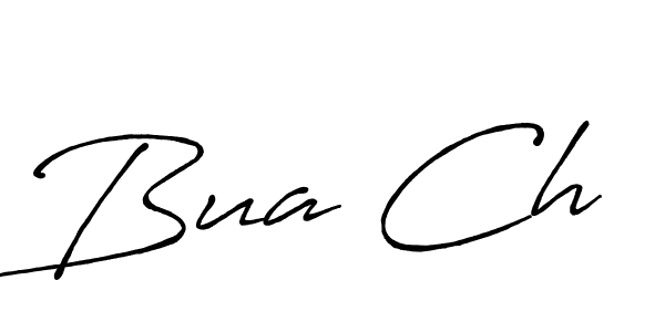 Make a beautiful signature design for name Bua Ch. With this signature (Antro_Vectra_Bolder) style, you can create a handwritten signature for free. Bua Ch signature style 7 images and pictures png