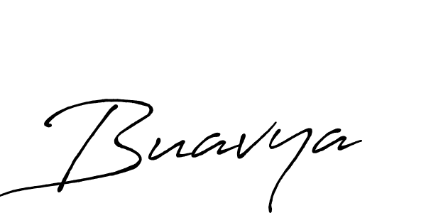 Create a beautiful signature design for name Buavya. With this signature (Antro_Vectra_Bolder) fonts, you can make a handwritten signature for free. Buavya signature style 7 images and pictures png