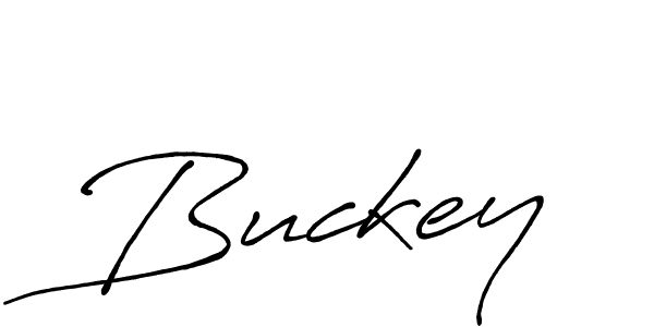 Buckey stylish signature style. Best Handwritten Sign (Antro_Vectra_Bolder) for my name. Handwritten Signature Collection Ideas for my name Buckey. Buckey signature style 7 images and pictures png