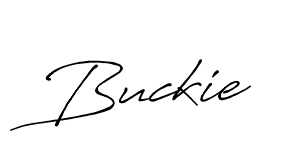 How to make Buckie name signature. Use Antro_Vectra_Bolder style for creating short signs online. This is the latest handwritten sign. Buckie signature style 7 images and pictures png