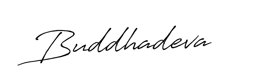 Make a beautiful signature design for name Buddhadeva. With this signature (Antro_Vectra_Bolder) style, you can create a handwritten signature for free. Buddhadeva signature style 7 images and pictures png