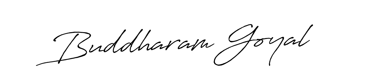 Antro_Vectra_Bolder is a professional signature style that is perfect for those who want to add a touch of class to their signature. It is also a great choice for those who want to make their signature more unique. Get Buddharam Goyal name to fancy signature for free. Buddharam Goyal signature style 7 images and pictures png