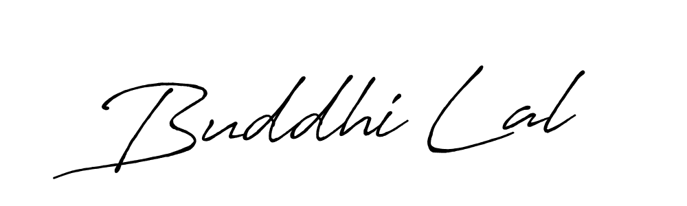 Design your own signature with our free online signature maker. With this signature software, you can create a handwritten (Antro_Vectra_Bolder) signature for name Buddhi Lal. Buddhi Lal signature style 7 images and pictures png