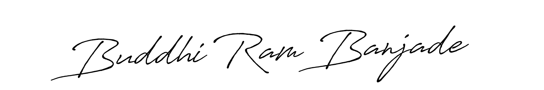 It looks lik you need a new signature style for name Buddhi Ram Banjade. Design unique handwritten (Antro_Vectra_Bolder) signature with our free signature maker in just a few clicks. Buddhi Ram Banjade signature style 7 images and pictures png