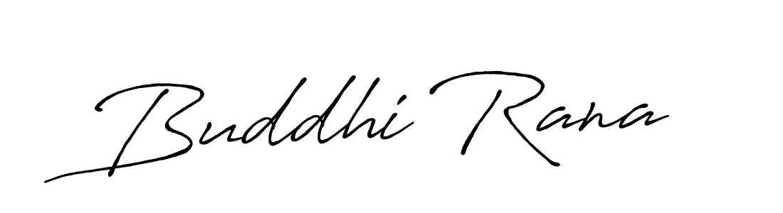 How to make Buddhi Rana signature? Antro_Vectra_Bolder is a professional autograph style. Create handwritten signature for Buddhi Rana name. Buddhi Rana signature style 7 images and pictures png