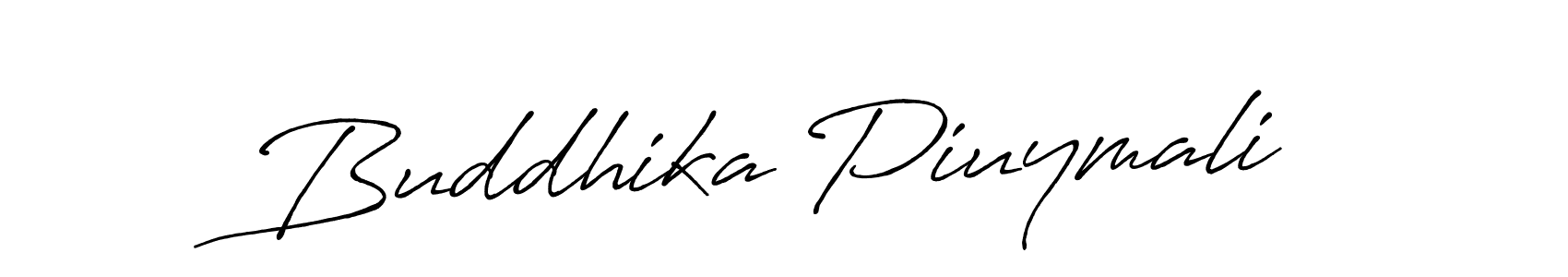 Also You can easily find your signature by using the search form. We will create Buddhika Piuymali name handwritten signature images for you free of cost using Antro_Vectra_Bolder sign style. Buddhika Piuymali signature style 7 images and pictures png