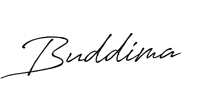 Design your own signature with our free online signature maker. With this signature software, you can create a handwritten (Antro_Vectra_Bolder) signature for name Buddima. Buddima signature style 7 images and pictures png