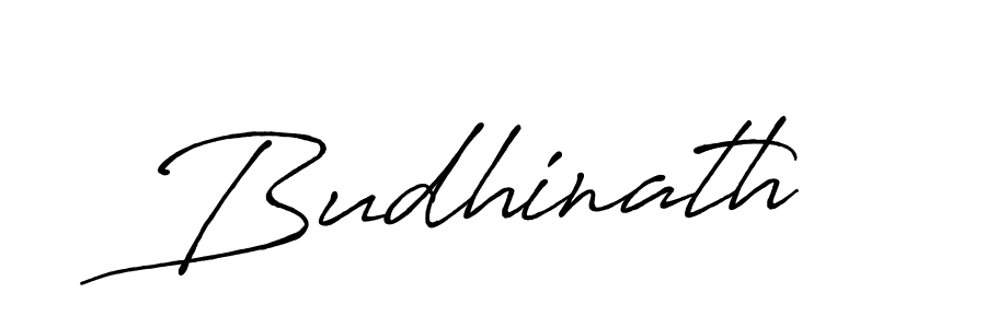 Create a beautiful signature design for name Budhinath. With this signature (Antro_Vectra_Bolder) fonts, you can make a handwritten signature for free. Budhinath signature style 7 images and pictures png