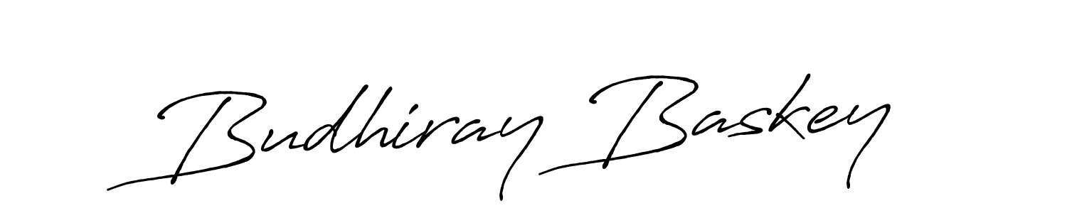 It looks lik you need a new signature style for name Budhiray Baskey. Design unique handwritten (Antro_Vectra_Bolder) signature with our free signature maker in just a few clicks. Budhiray Baskey signature style 7 images and pictures png