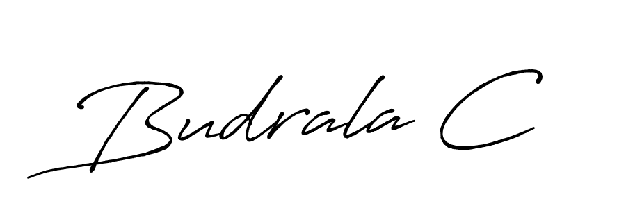 Best and Professional Signature Style for Budrala C. Antro_Vectra_Bolder Best Signature Style Collection. Budrala C signature style 7 images and pictures png