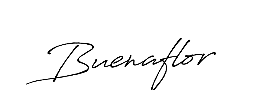 Create a beautiful signature design for name Buenaflor. With this signature (Antro_Vectra_Bolder) fonts, you can make a handwritten signature for free. Buenaflor signature style 7 images and pictures png