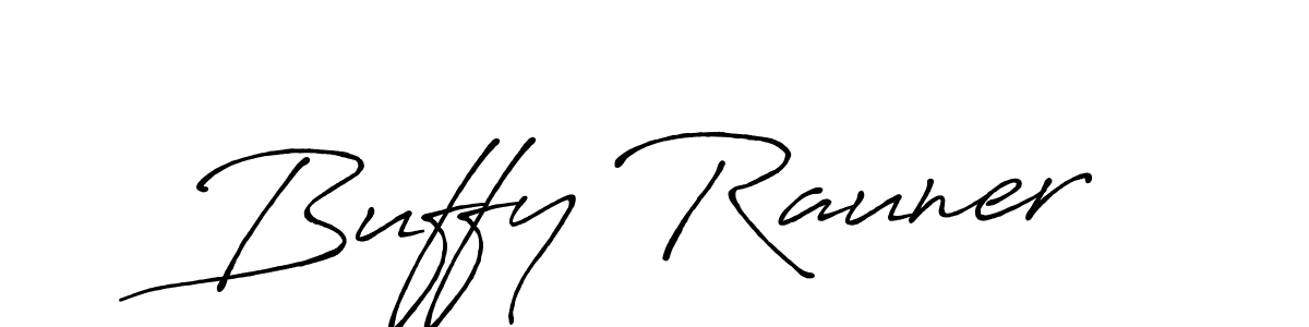 Make a beautiful signature design for name Buffy Rauner. With this signature (Antro_Vectra_Bolder) style, you can create a handwritten signature for free. Buffy Rauner signature style 7 images and pictures png