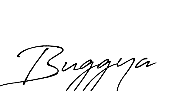 How to make Buggya signature? Antro_Vectra_Bolder is a professional autograph style. Create handwritten signature for Buggya name. Buggya signature style 7 images and pictures png