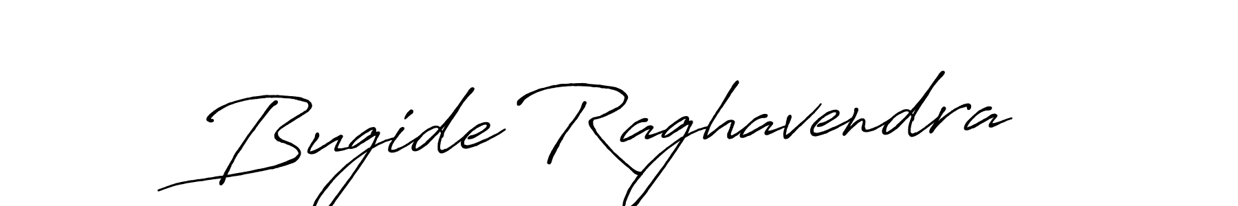 Also we have Bugide Raghavendra name is the best signature style. Create professional handwritten signature collection using Antro_Vectra_Bolder autograph style. Bugide Raghavendra signature style 7 images and pictures png