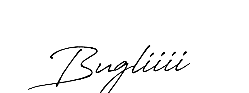 Similarly Antro_Vectra_Bolder is the best handwritten signature design. Signature creator online .You can use it as an online autograph creator for name Bugliiii. Bugliiii signature style 7 images and pictures png