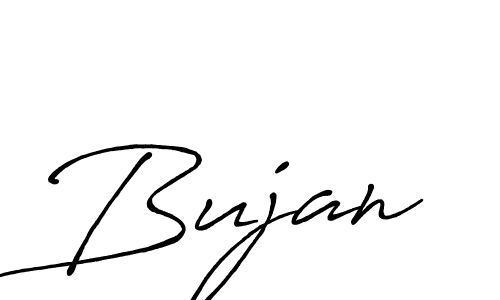 Once you've used our free online signature maker to create your best signature Antro_Vectra_Bolder style, it's time to enjoy all of the benefits that Bujan name signing documents. Bujan signature style 7 images and pictures png