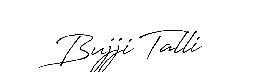 Best and Professional Signature Style for Bujji Talli. Antro_Vectra_Bolder Best Signature Style Collection. Bujji Talli signature style 7 images and pictures png