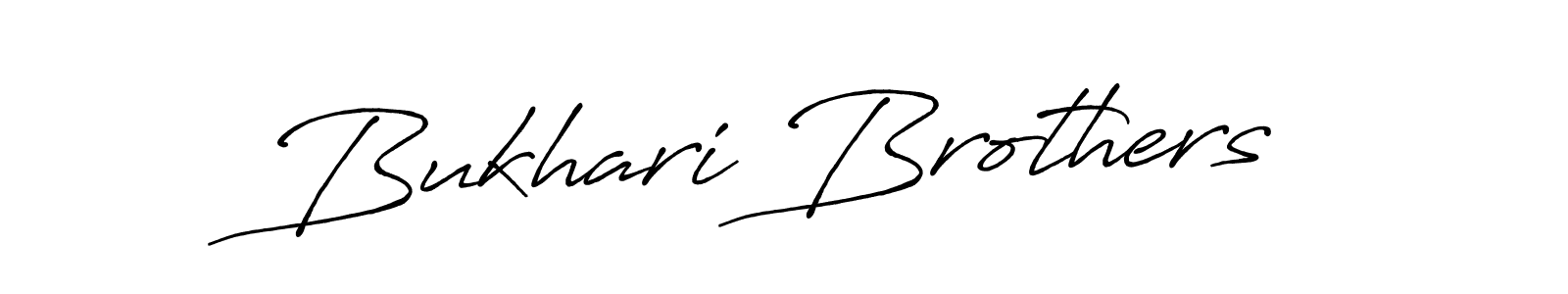 if you are searching for the best signature style for your name Bukhari Brothers. so please give up your signature search. here we have designed multiple signature styles  using Antro_Vectra_Bolder. Bukhari Brothers signature style 7 images and pictures png