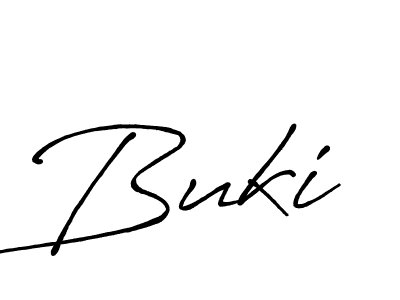 Use a signature maker to create a handwritten signature online. With this signature software, you can design (Antro_Vectra_Bolder) your own signature for name Buki. Buki signature style 7 images and pictures png